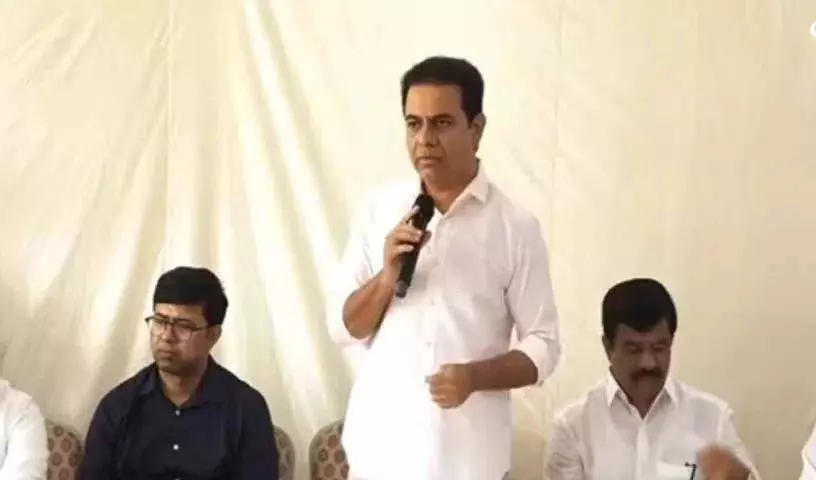 KTR ने प्रगति शासन के 10 साल पूरे होने पर जुबली हिल्स में वोट देने का आग्रह किया KTR ने प्रगति शासन के 10 साल पूरे होने पर जुबली हिल्स में वोट देने का आग्रह किया