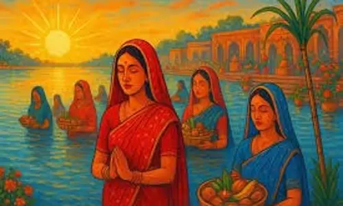 Chhath Puja : जानिए नाक से लेकर मांग तक सिंदूर लगाने की पौराणिक कथा और महत्व Chhath Puja : जानिए नाक से लेकर मांग तक सिंदूर लगाने की पौराणिक कथा और महत्व