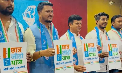 Indore : NSUI इंदौर ने छात्र जोड़ो यात्रा शुरू की Indore : NSUI इंदौर ने छात्र जोड़ो यात्रा शुरू की