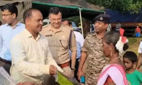 सुंदरगढ़ के माओवाद प्रभावित लांगलकाटा में CRPF शिविर का उद्घाटन