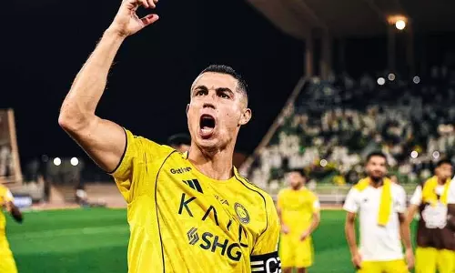 Ronaldo का 950वां गोल, अल-नस्र की लगातार छठी जीत से टॉप पर बरक़रार