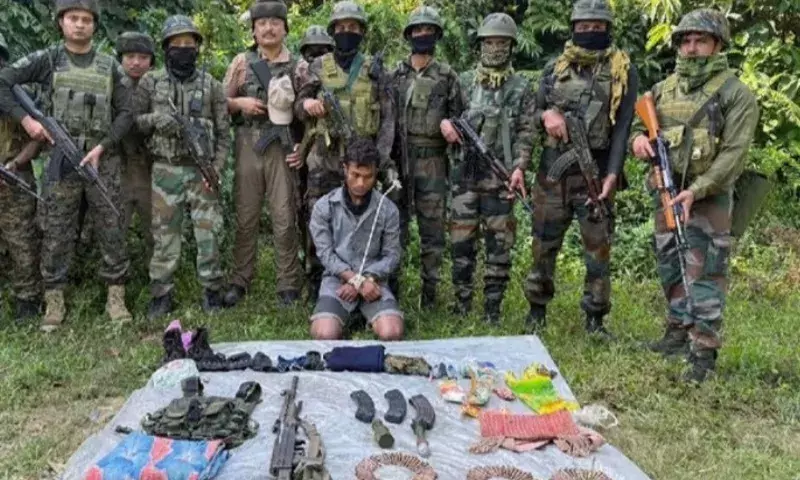 Arunachal: काकोपाथर आर्मी कैंप हमले में उल्फा (आई) उग्रवादी गिरफ्तार Arunachal: काकोपाथर आर्मी कैंप हमले में उल्फा (आई) उग्रवादी गिरफ्तार