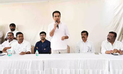 BRS कार्यकारी अध्यक्ष ने तोलीचौकी रैली में कांग्रेस सरकार पर निशाना साधा