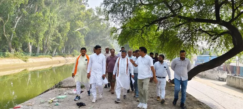 Hisar शहर में छठ पूजा के लिए नगर निगम ने किए विशेष इंतजाम Hisar शहर में छठ पूजा के लिए नगर निगम ने किए विशेष इंतजाम