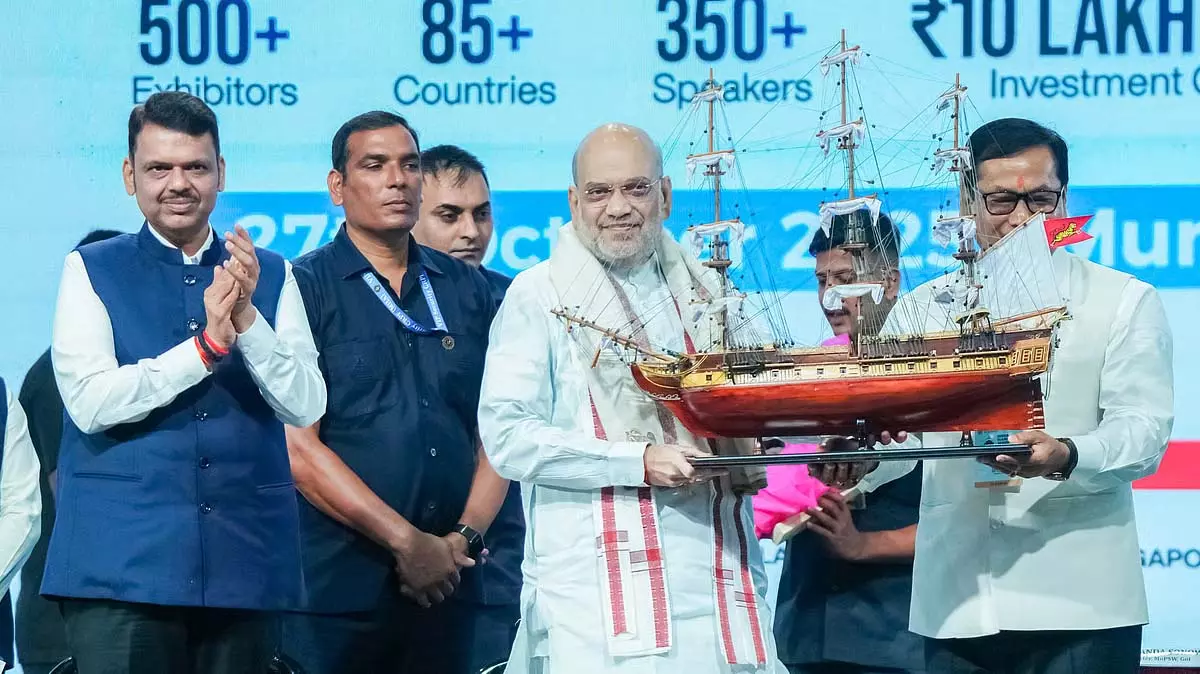 महाराष्ट्र के CM ने मुंबई में इंडिया मैरीटाइम वीक 2025 होस्ट करने का मौका मिलने पर आभार जताया महाराष्ट्र के CM ने मुंबई में इंडिया मैरीटाइम वीक 2025 होस्ट करने का मौका मिलने पर आभार जताया