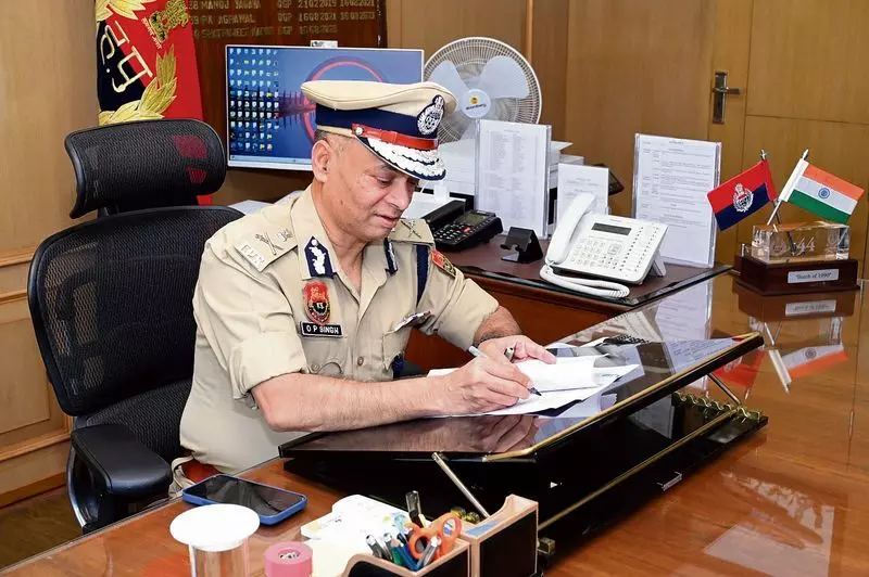 DGP सिंह का उद्देश्य लड़ाकू पुलिस बल DGP सिंह का उद्देश्य लड़ाकू पुलिस बल