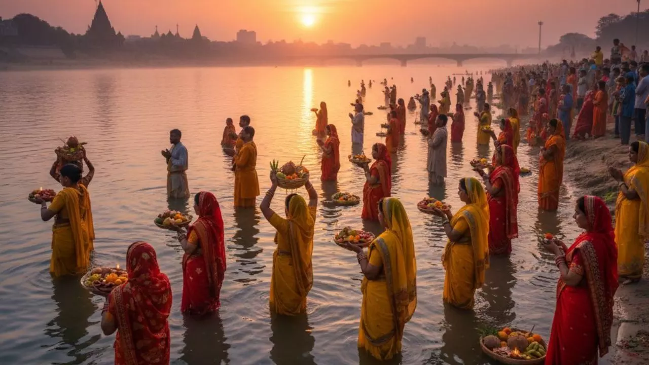 Bareilly: खरना के प्रसाद के बाद उपवास शुरू, अस्त होते सूर्य को अर्घ्य आज Bareilly: खरना के प्रसाद के बाद उपवास शुरू, अस्त होते सूर्य को अर्घ्य आज