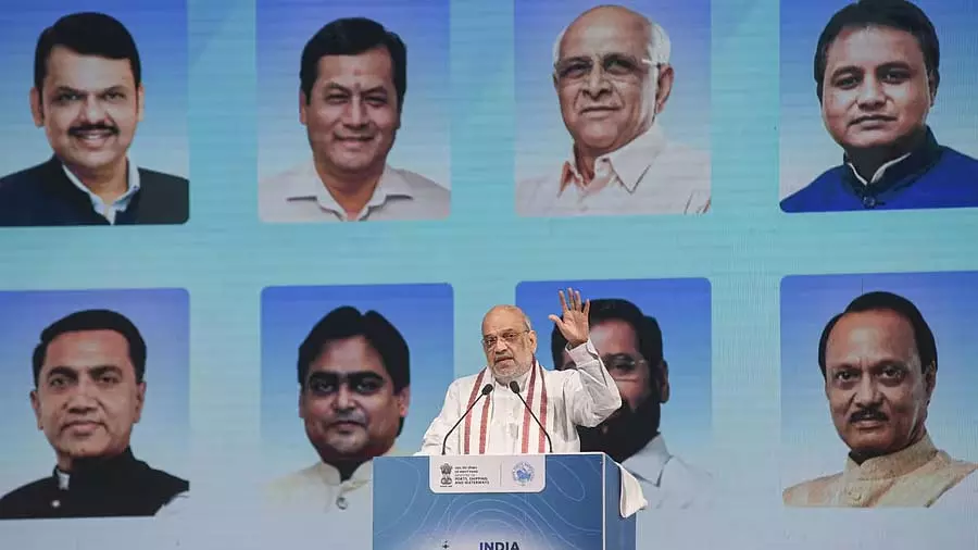 ग्रेट निकोबार प्रोजेक्ट से भारत का समुद्री विश्व व्यापार कई गुना बढ़ जाएगा: Amit Shah ग्रेट निकोबार प्रोजेक्ट से भारत का समुद्री विश्व व्यापार कई गुना बढ़ जाएगा: Amit Shah