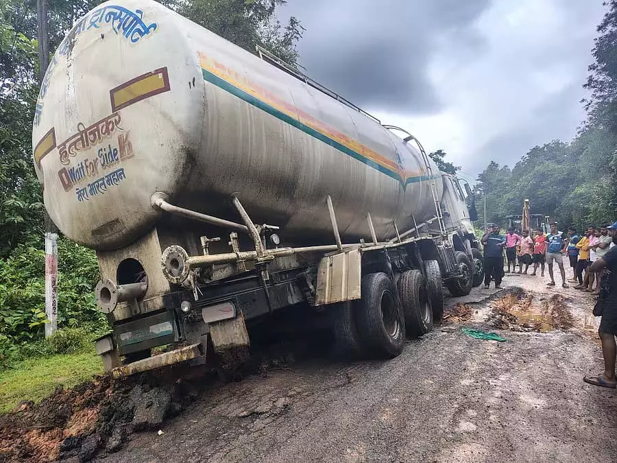 Karwar : कैगा हाईवे एक वाहन-अनुकूल हाईवे है Karwar : कैगा हाईवे एक वाहन-अनुकूल हाईवे है