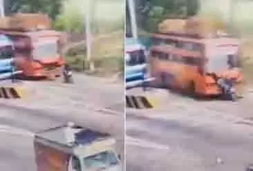 Salemgarh: कुशीनगर टोल पर लग्जरी बस ने दो लोगों को कुचला Salemgarh: कुशीनगर टोल पर लग्जरी बस ने दो लोगों को कुचला