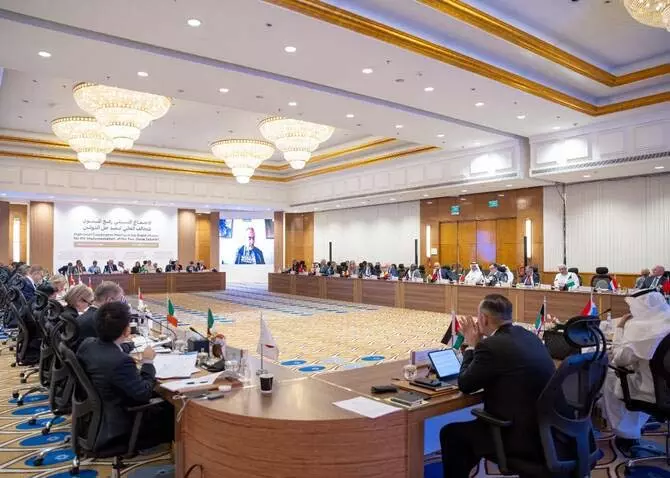 Riyadh में टू-स्टेट सॉल्यूशन पर मीटिंग, सऊदी अरब ने फिलिस्तीन के लिए समर्थन दोहराया Riyadh में टू-स्टेट सॉल्यूशन पर मीटिंग, सऊदी अरब ने फिलिस्तीन के लिए समर्थन दोहराया