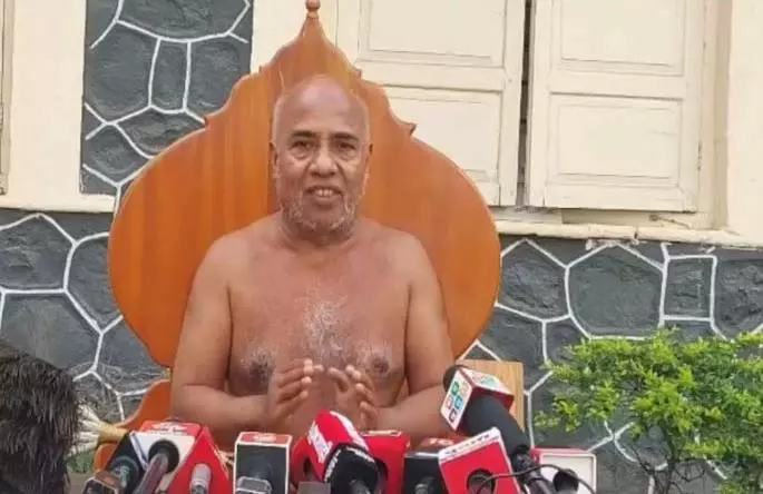 Acharya Guptinand Maharaj: सौदा रद्द होने तक लड़ाई जारी रहेगी Acharya Guptinand Maharaj: सौदा रद्द होने तक लड़ाई जारी रहेगी
