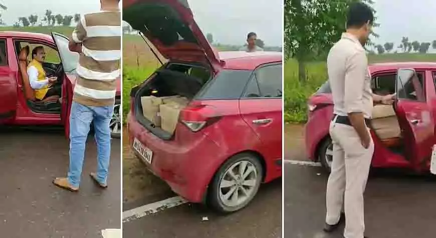 फर्जी पत्रकार बनकर शराब तस्करी, Tikamgarh पुलिस ने किया पर्दाफाश फर्जी पत्रकार बनकर शराब तस्करी, Tikamgarh पुलिस ने किया पर्दाफाश