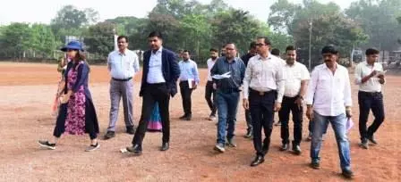 कलेक्टर ने राज्योत्सव की तैयारियों का लिया जायजा कलेक्टर ने राज्योत्सव की तैयारियों का लिया जायजा