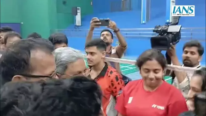 कर्नाटक के CM सिद्दारमैया ने किया ‘मंगलुरु इंडिया इंटरनेशनल चैलेंज-2025’ का उद्घाटन कर्नाटक के CM सिद्दारमैया ने किया ‘मंगलुरु इंडिया इंटरनेशनल चैलेंज-2025’ का उद्घाटन