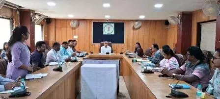 समर्थन मूल्य पर धान उपार्जन हेतु तैयारी बैठक संपन्न समर्थन मूल्य पर धान उपार्जन हेतु तैयारी बैठक संपन्न