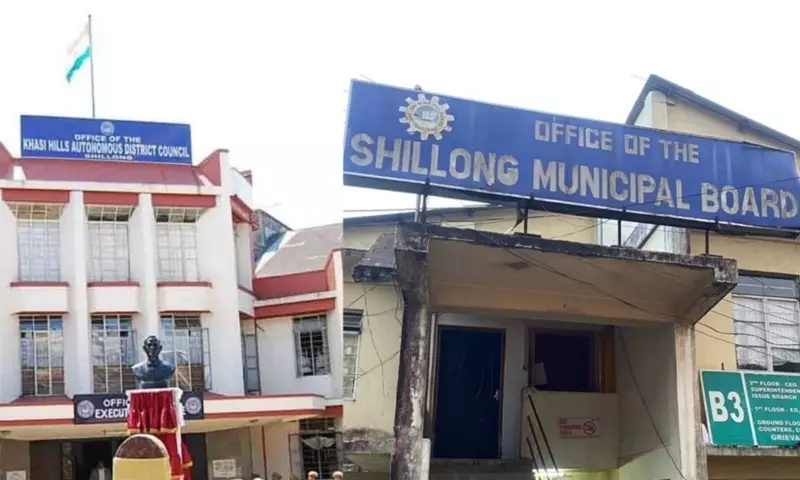 Meghalaya में 15वें वित्त आयोग की परियोजनाओं पर KHADC और SMB में विवाद Meghalaya में 15वें वित्त आयोग की परियोजनाओं पर KHADC और SMB में विवाद