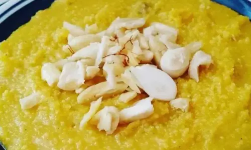 Saffron Almond Halwa: स्वादिष्ट हलवे का स्वाद लें Saffron Almond Halwa: स्वादिष्ट हलवे का स्वाद लें