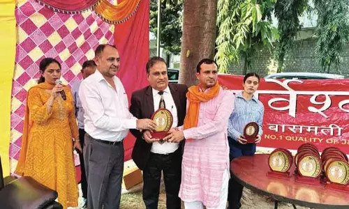 सर्वेश्वर समूह ने बासमती निर्यात संवर्धन कार्यक्रम का आयोजन किया सर्वेश्वर समूह ने बासमती निर्यात संवर्धन कार्यक्रम का आयोजन किया