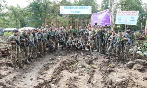 CRPF ने बीजापुर में और कैम्प खोला