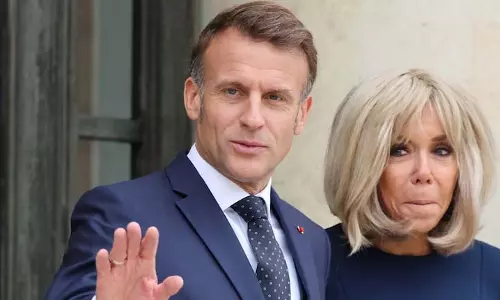 Brigitte Macron की पहचान हैक की गई टैक्स फाइलों में शामिल व्यक्ति के रूप में हुई