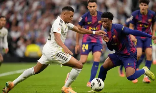 Real Madrid  ने क्लासिको में बार्सिलोना को 2-1 से हराकर चार हारों का सिलसिला तोड़ा
