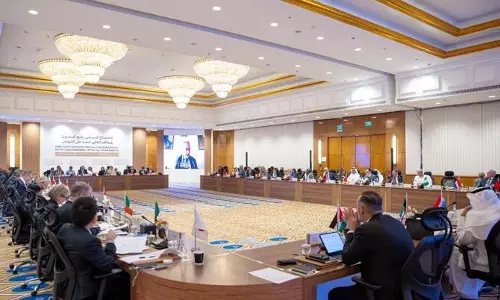 Riyadh में टू-स्टेट सॉल्यूशन पर मीटिंग, सऊदी अरब ने फिलिस्तीन के लिए समर्थन दोहराया