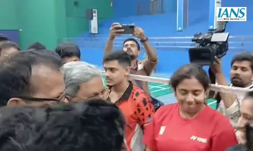 कर्नाटक के CM सिद्दारमैया ने किया ‘मंगलुरु इंडिया इंटरनेशनल चैलेंज-2025’ का उद्घाटन कर्नाटक के CM सिद्दारमैया ने किया ‘मंगलुरु इंडिया इंटरनेशनल चैलेंज-2025’ का उद्घाटन