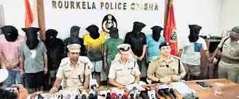 Rourkela देह व्यापार रैकेट का भंडाफोड़, तीन गिरफ्तार Rourkela देह व्यापार रैकेट का भंडाफोड़, तीन गिरफ्तार