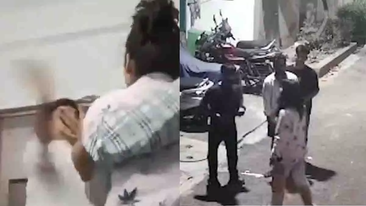 Lucknow में पार्किंग विवाद: महिला और भाई पर हमला Lucknow में पार्किंग विवाद: महिला और भाई पर हमला