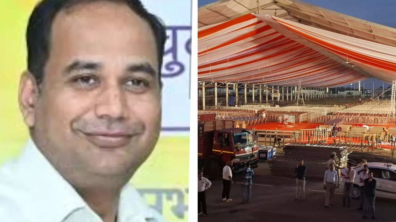 राज्योत्सव की तैयारी पर कलेक्टर का निरीक्षण, देर रात नवा रायपुर पहुंचे डॉ. गौरव सिंह राज्योत्सव की तैयारी पर कलेक्टर का निरीक्षण, देर रात नवा रायपुर पहुंचे डॉ. गौरव सिंह