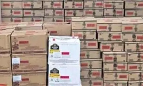 Bihar: 2 बोलेरो गाड़ियों से 1128 लीटर शराब जब्त, तस्कर गिरफ्तार Bihar: 2 बोलेरो गाड़ियों से 1128 लीटर शराब जब्त, तस्कर गिरफ्तार