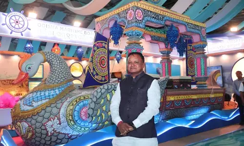 CM ने मुंबई में इंडिया मैरीटाइम वीक 2025 में ओडिशा पवेलियन का उद्घाटन किया CM ने मुंबई में इंडिया मैरीटाइम वीक 2025 में ओडिशा पवेलियन का उद्घाटन किया