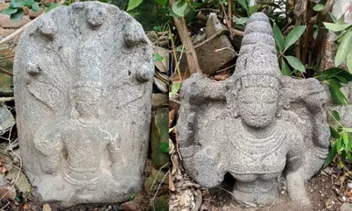 गांव के पास खुदाई के दौरान 1000 साल पुरानी कलाकृतियां मिलीं