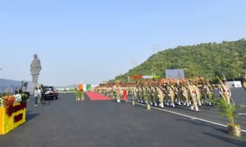 Gujarat: राष्ट्रीय एकता दिवस समारोह के लिए बड़े पैमाने पर चल रही तैयारियां Gujarat: राष्ट्रीय एकता दिवस समारोह के लिए बड़े पैमाने पर चल रही तैयारियां