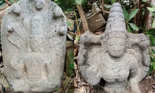Tamil Nadu के विल्लुपुरम गांव के पास प्राचीन चोल युग की मूर्तियां मिलीं
