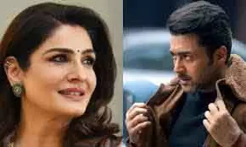 रवीना टंडन सूर्या की अगली फिल्म में शामिल रवीना टंडन सूर्या की अगली फिल्म में शामिल