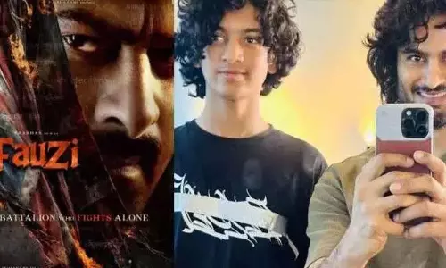 Ghattamaneni के वारिस ने फौजी में डेब्यू किया: क्या वह प्रभास की तरह चमकेंगे? Ghattamaneni के वारिस ने फौजी में डेब्यू किया: क्या वह प्रभास की तरह चमकेंगे?