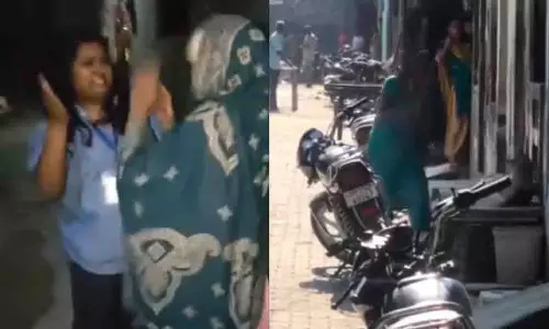 पशु क्रूरता का बदला: महिला को 6 सेकंड में 6 थप्पड़ पशु क्रूरता का बदला: महिला को 6 सेकंड में 6 थप्पड़