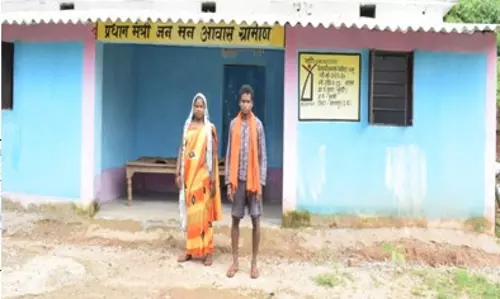 विशेष पिछड़ी जनजाति परिवारों को मिल रहा सुरक्षित आवास
