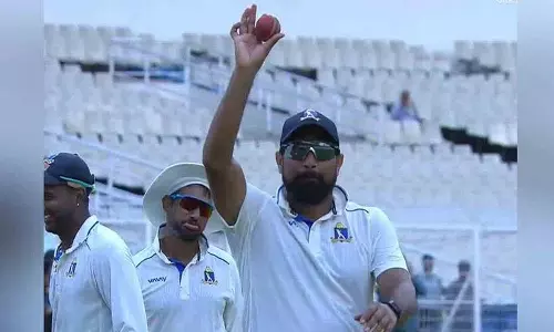 Ranji Trophy में शमी का जलवा.. तेज गेंदबाज ने 7 विकेट लेकर गुजरात को चौंकाया