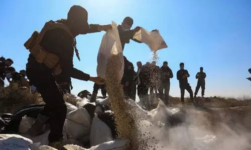 Syria ने लेबनान से आए 11 मिलियन कैप्टागन गोलियां जब्त की