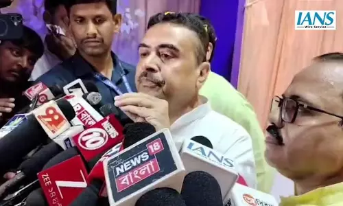 सुवेंदु अधिकारी का ममता बनर्जी पर तीखा हमला सुवेंदु अधिकारी का ममता बनर्जी पर तीखा हमला