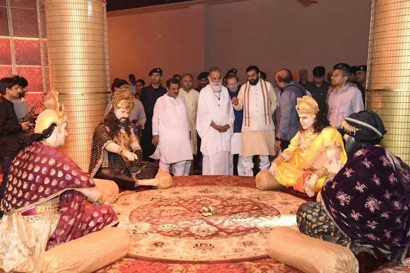 Haryana : मुख्यमंत्री ने निर्माणाधीन ज्योतिसर अनुभव केंद्र का दौरा किया Haryana : मुख्यमंत्री ने निर्माणाधीन ज्योतिसर अनुभव केंद्र का दौरा किया