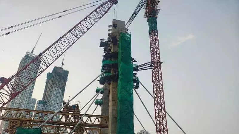 बायकुला केबल-स्टेयड ब्रिज मार्च 2026 तक खुलने वाला है; 80% काम पूरा हो गया बायकुला केबल-स्टेयड ब्रिज मार्च 2026 तक खुलने वाला है; 80% काम पूरा हो गया
