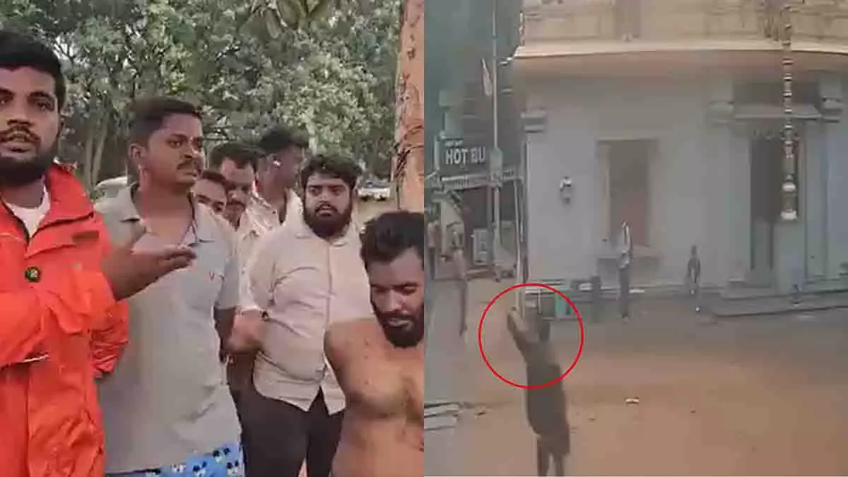 Bengaluru में उपद्रवी कृत्य के आरोप में कथित बांग्लादेशी प्रवासी गिरफ्तार Bengaluru में उपद्रवी कृत्य के आरोप में कथित बांग्लादेशी प्रवासी गिरफ्तार