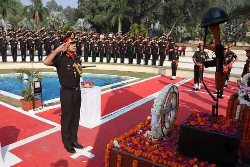 Jalandhar: वज्र कोर ने 79वां इन्फैंट्री दिवस मनाया, बहादुरों को श्रद्धांजलि दी Jalandhar: वज्र कोर ने 79वां इन्फैंट्री दिवस मनाया, बहादुरों को श्रद्धांजलि दी