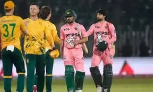 PAK vs SA, 1st T20I: पाकिस्तान की हार से रावलपिंडी में बना नया इतिहास PAK vs SA, 1st T20I: पाकिस्तान की हार से रावलपिंडी में बना नया इतिहास