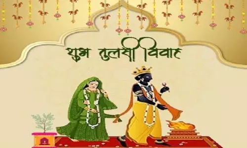 Tulsi Vivah: कन्या न होने पर भी प्राप्त किया जा सकता है कन्यादान का पुण्य Tulsi Vivah: कन्या न होने पर भी प्राप्त किया जा सकता है कन्यादान का पुण्य