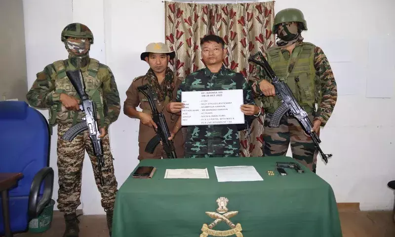 Arunachal: NSCN-K के कट्टर कैडर ने तिरप में आत्मसमर्पण किया Arunachal: NSCN-K के कट्टर कैडर ने तिरप में आत्मसमर्पण किया
